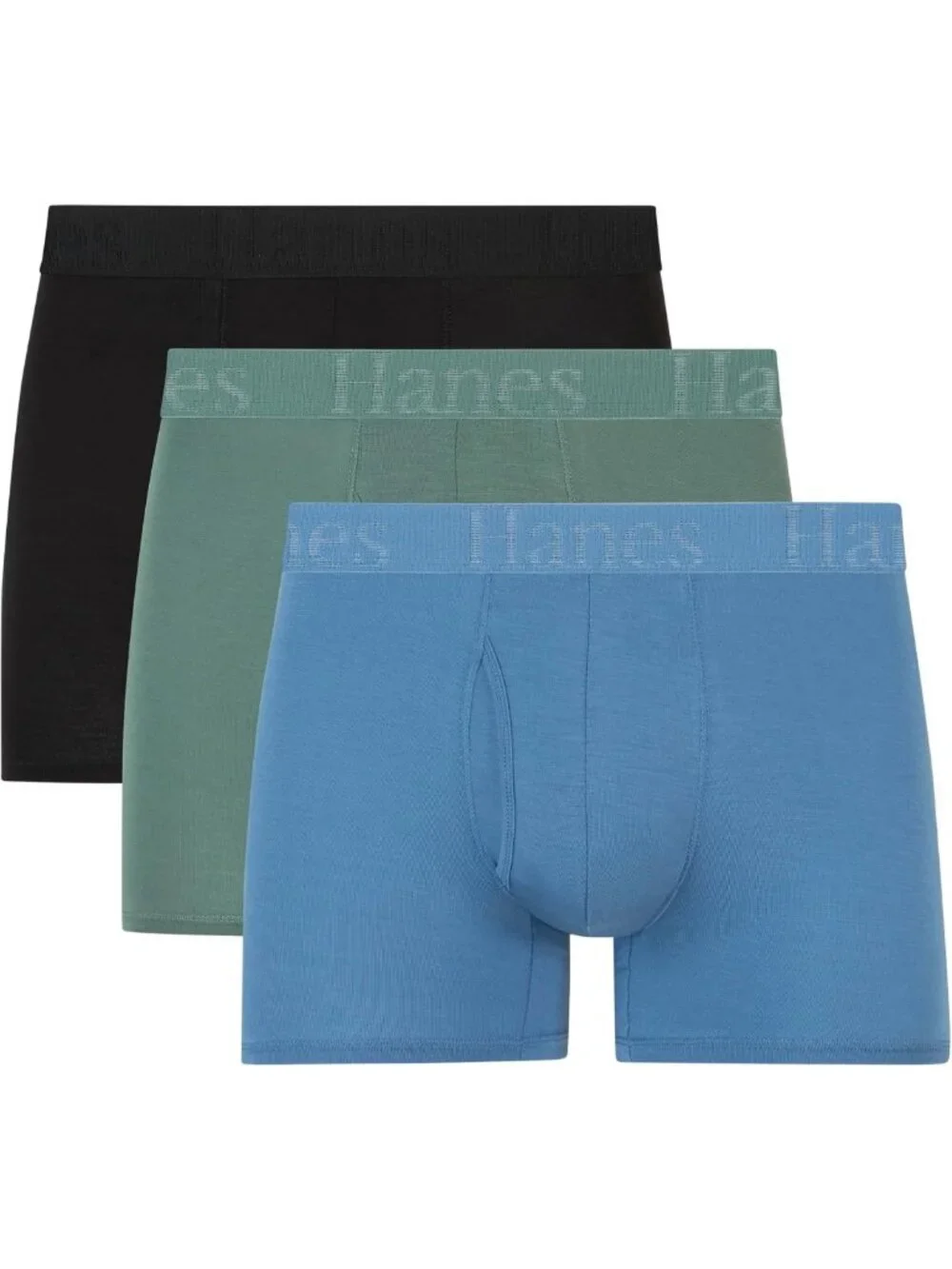 SuperSoft Bamboo Viscose Men's Underwear 3-Pack | Sexy Boxer Briefs